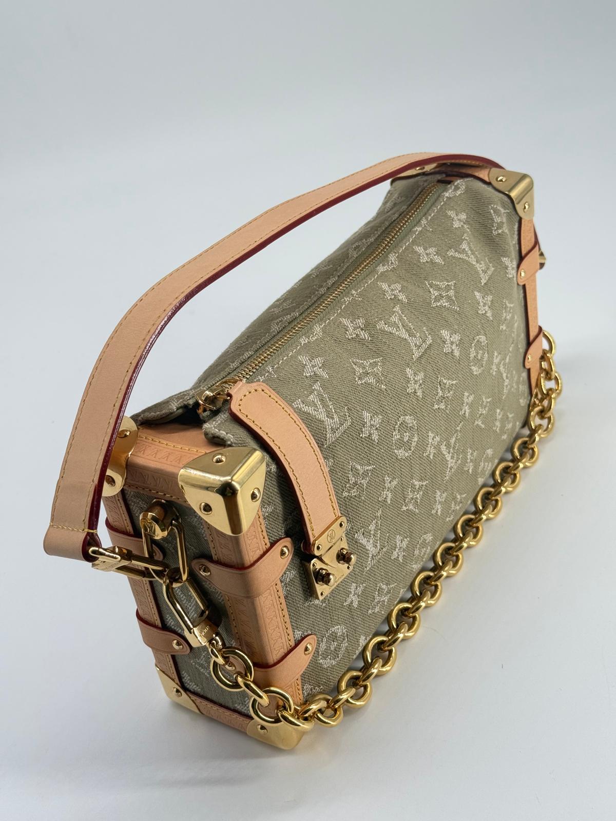 Louis Vuitton Side Trunk MM East-West Fabric Crossbody Bag