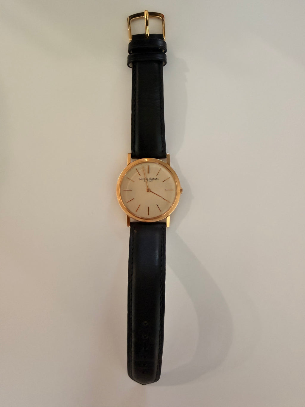 Vacheron Constantin Ultra Slim Watch Ref. 6351 18K Yellow Gold 1960s