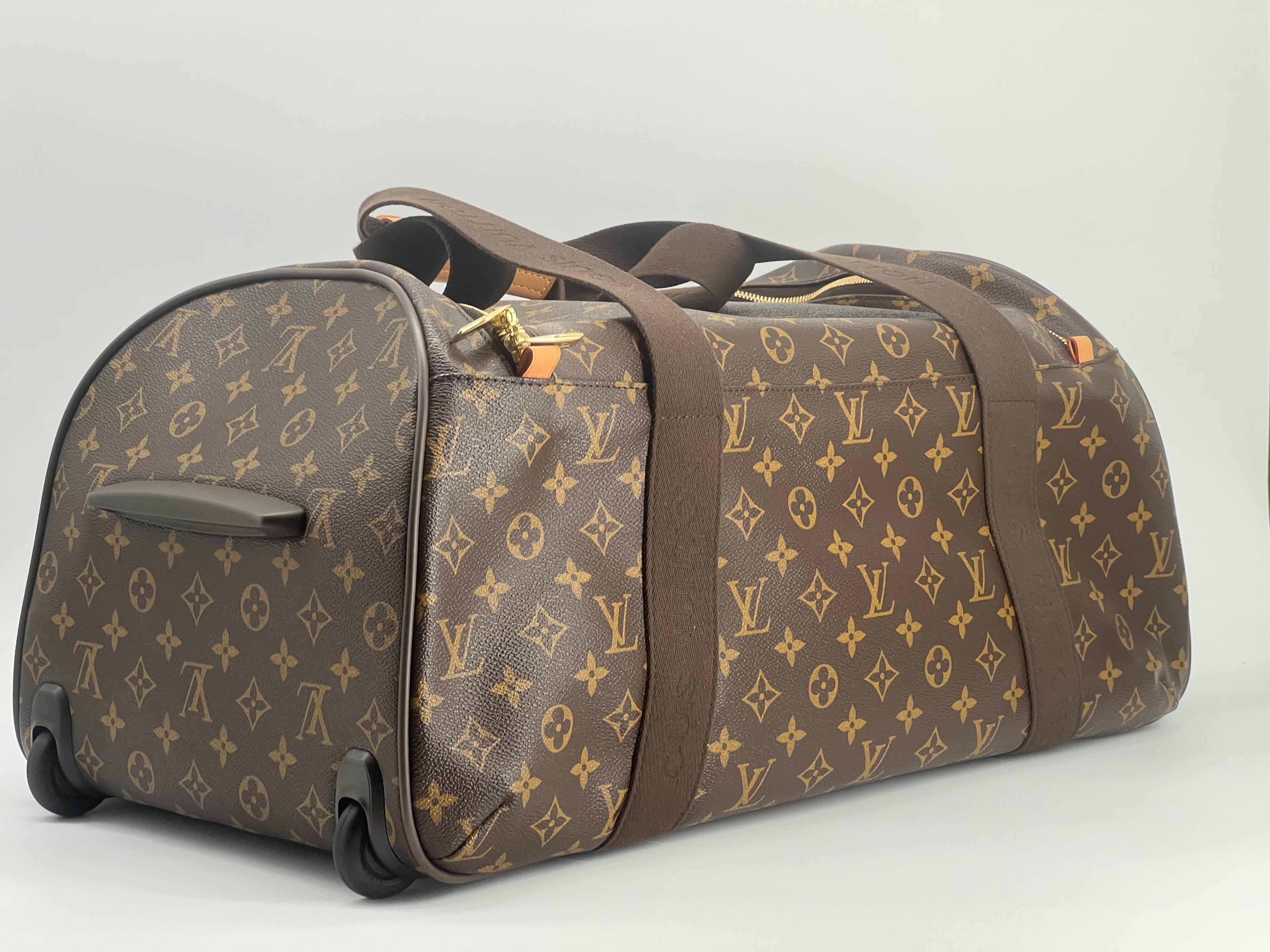 Louis Vuitton Neo Eole 55 Monogram Canvas Rolling Duffel Bag
