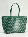 Goyard Goyardine Artois PM Green Tote Bag