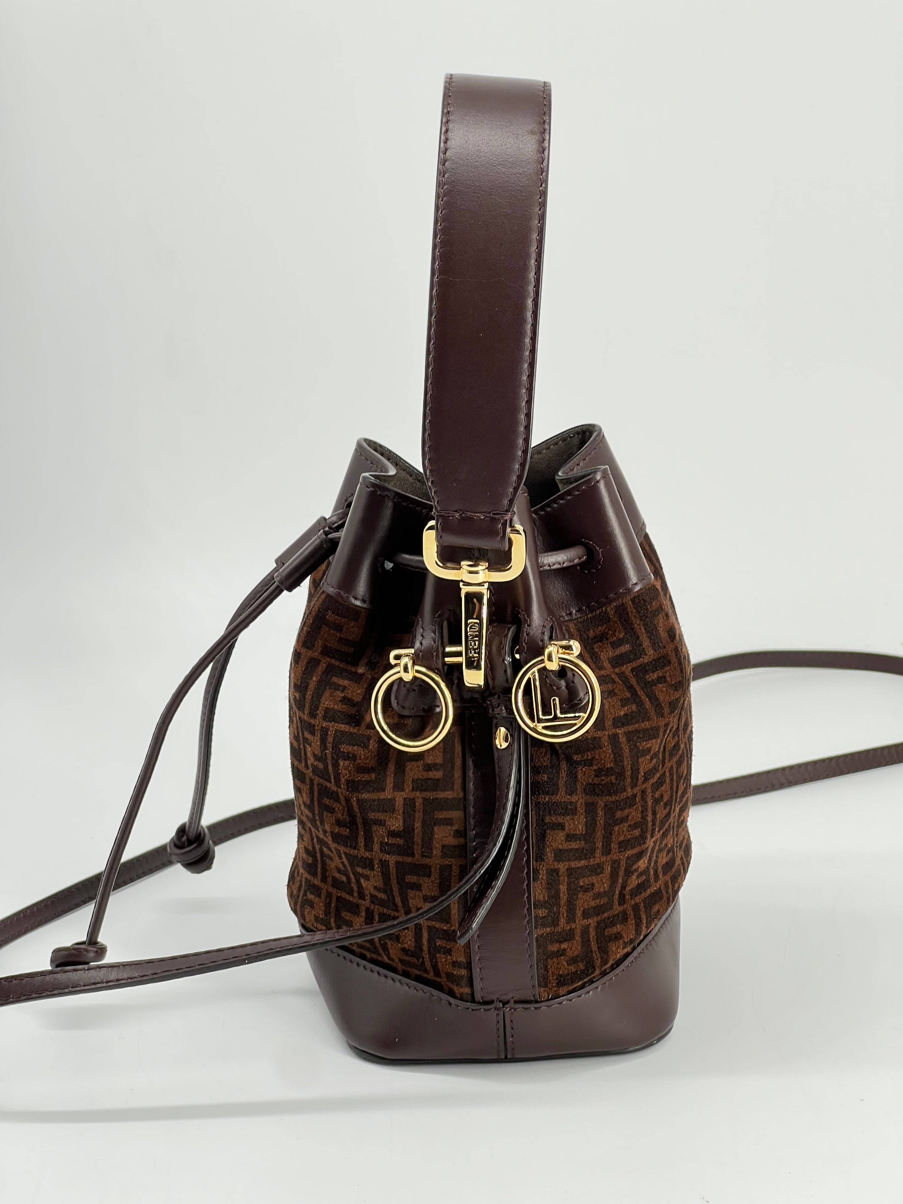 Fendi Mon Tresor Mini Bucket Bag