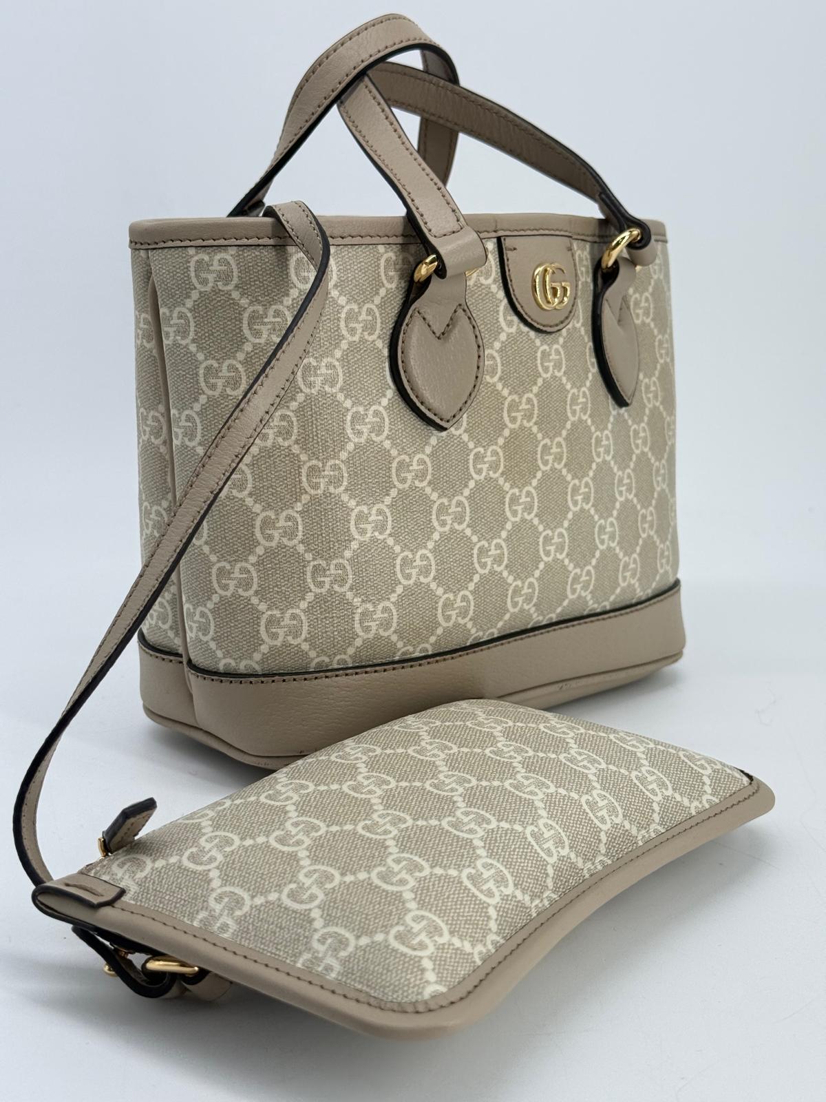 Gucci GG Supreme Ophidia Mini Tote Bag