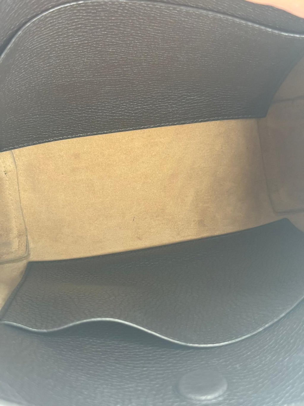 The Row Symmetric Leather Brown Shoulder Bag