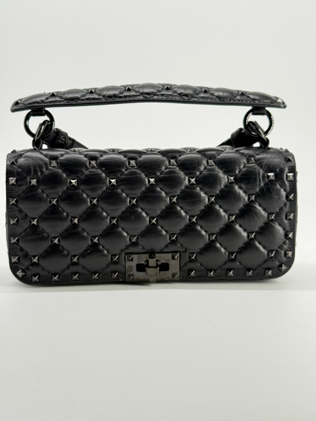 VALENTINO GARAVANI Rockstud Spike Shoulder Handbag
