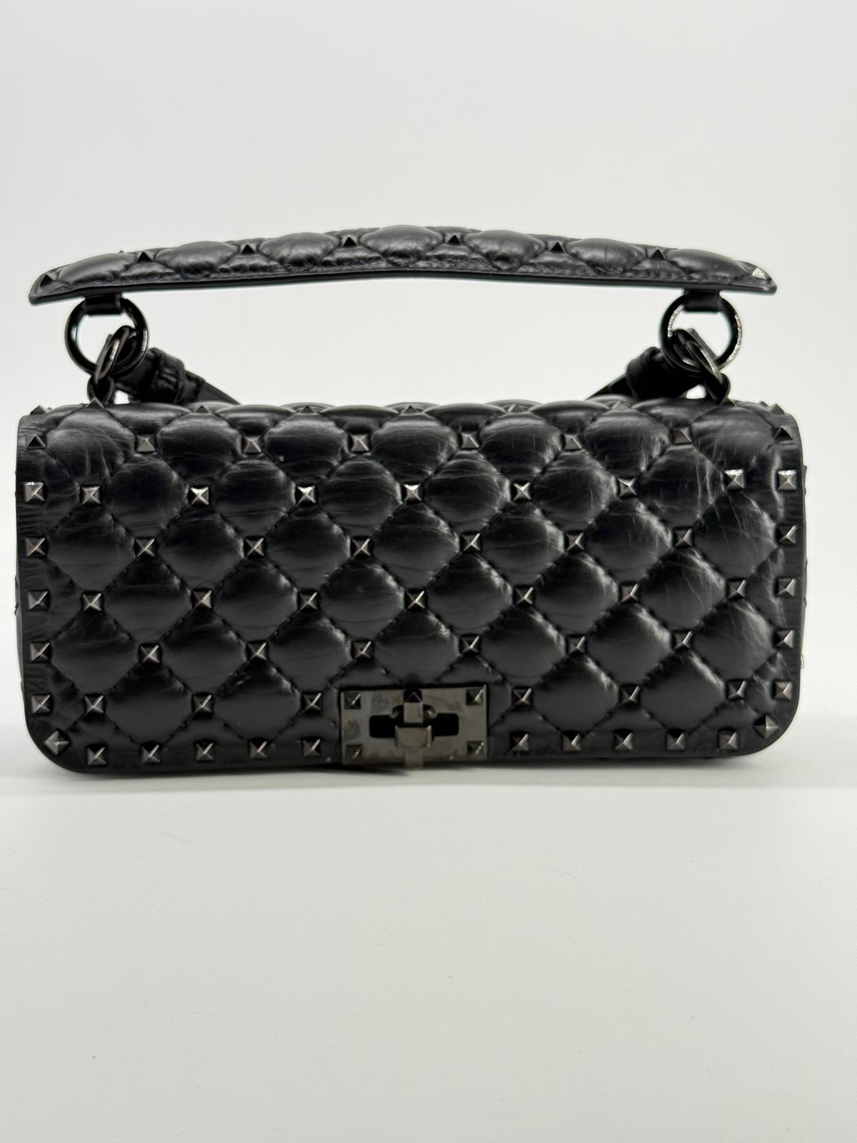 VALENTINO GARAVANI Rockstud Spike Shoulder Handbag