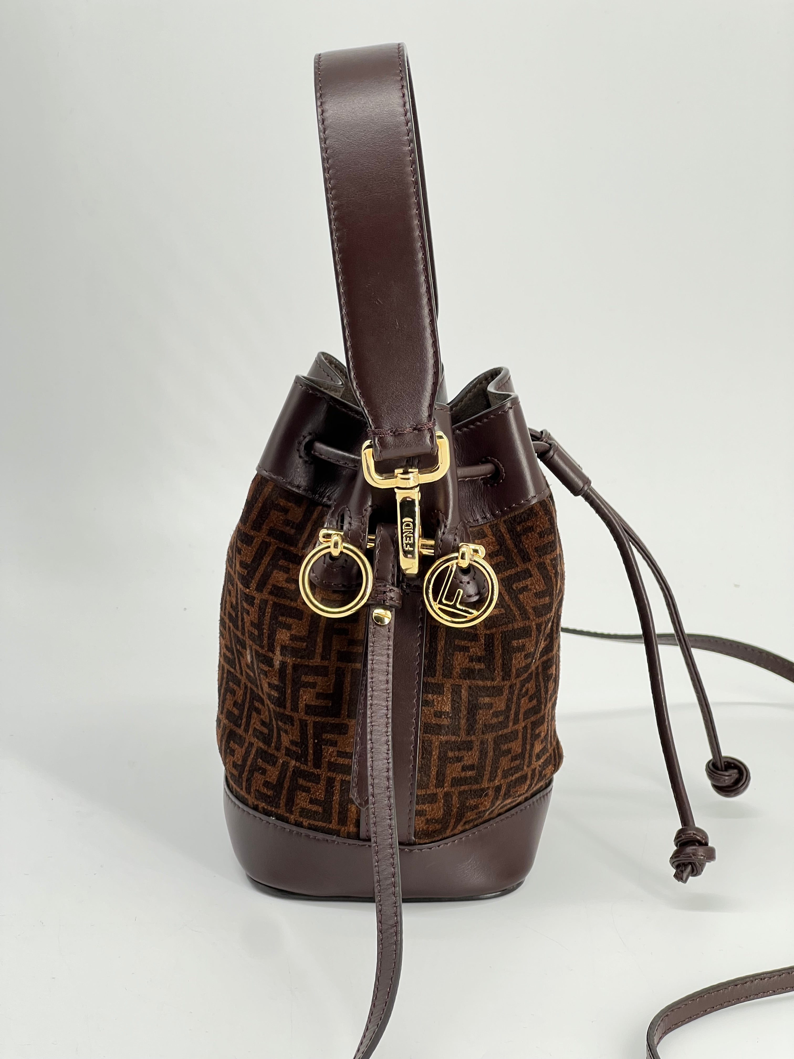 Fendi Mon Tresor Mini Bucket Bag