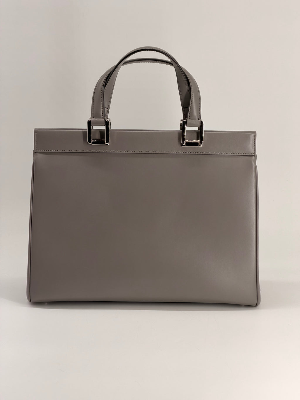 Gucci Zumi Zumi Medium Gray Leather Handbag