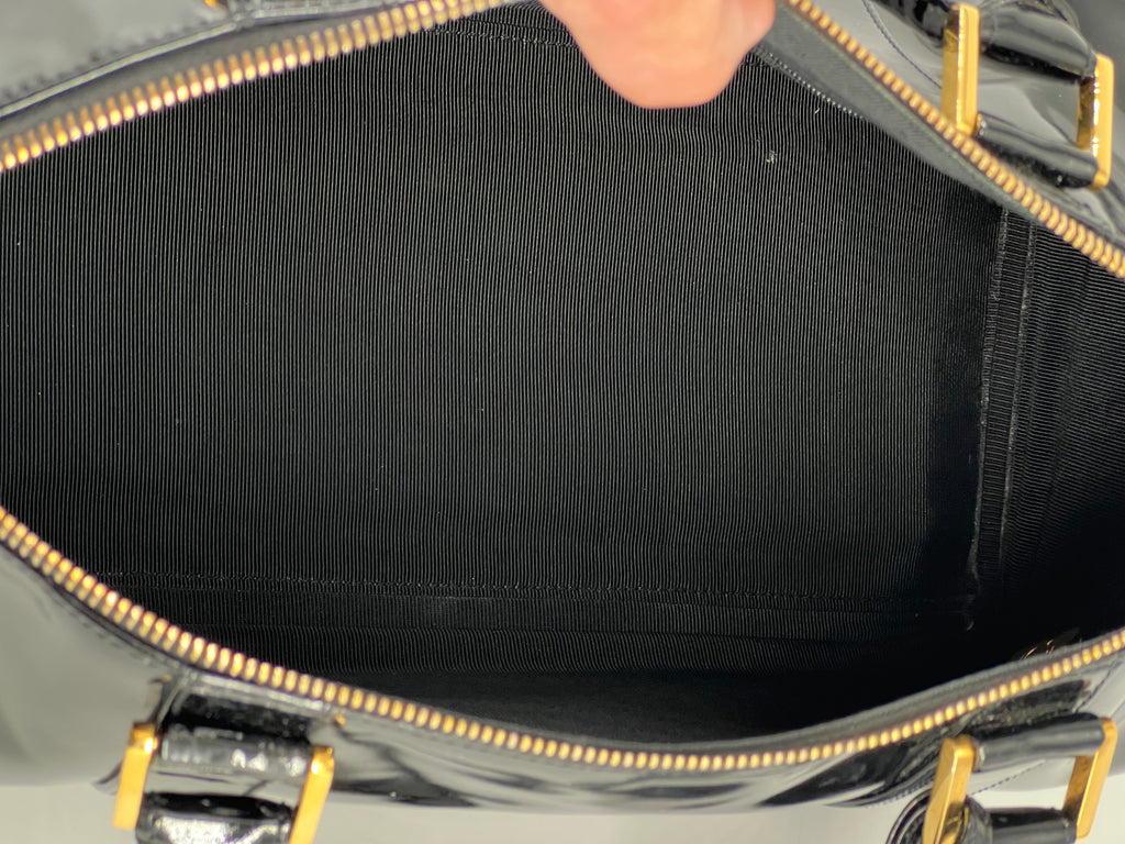 Chanel Boston Vintage Patent Bag