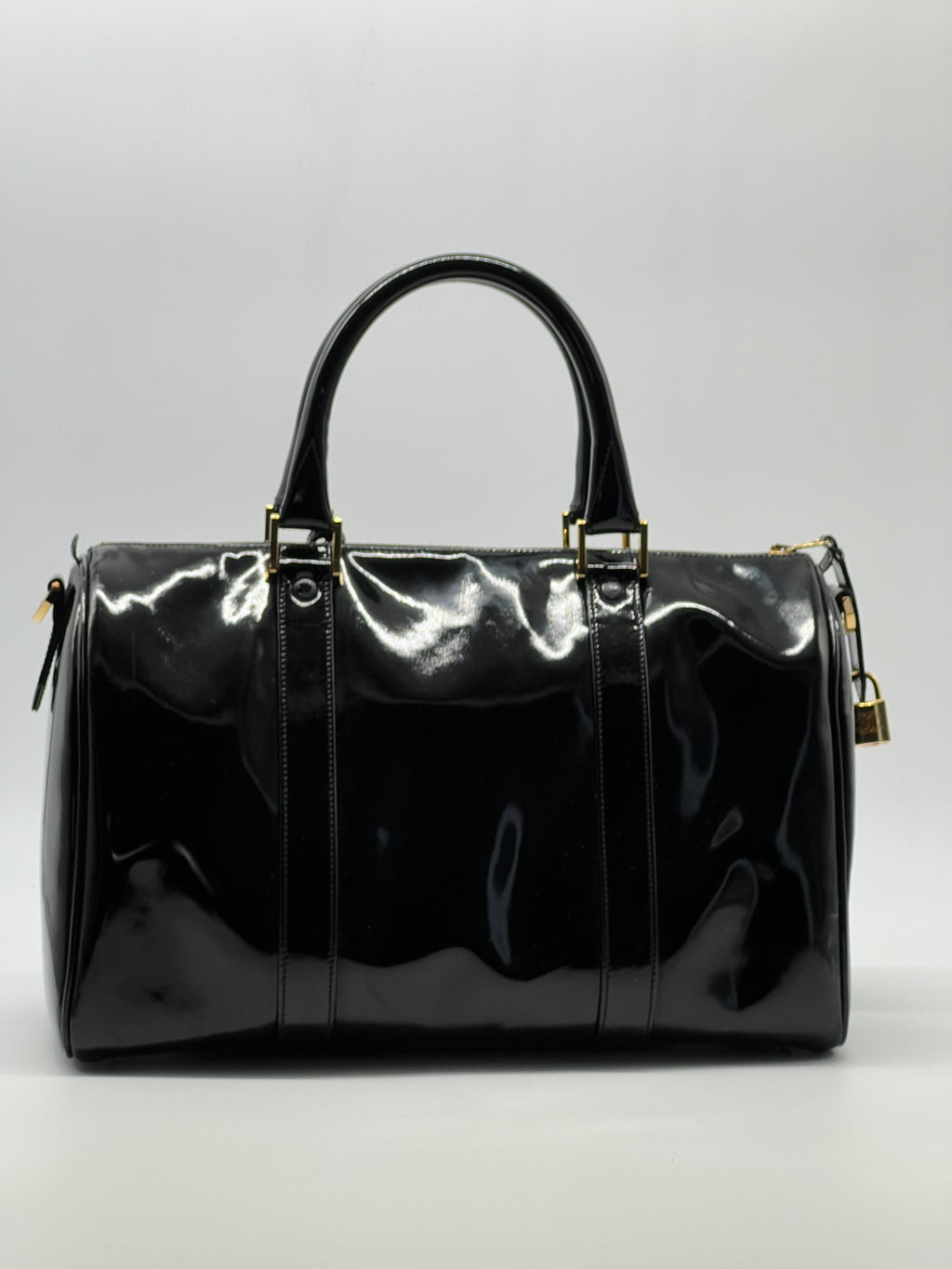 Chanel Boston Vintage Patent Bag
