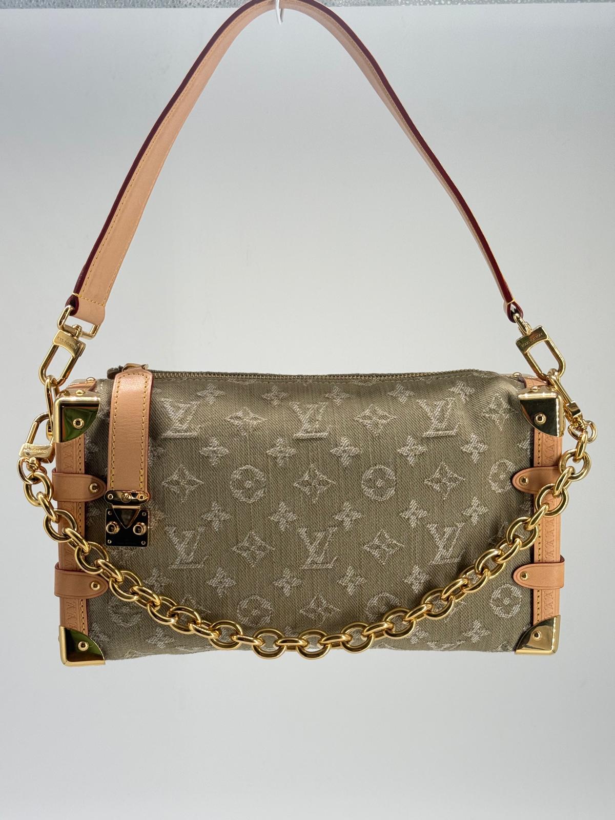 Louis Vuitton Side Trunk MM East-West Fabric Crossbody Bag