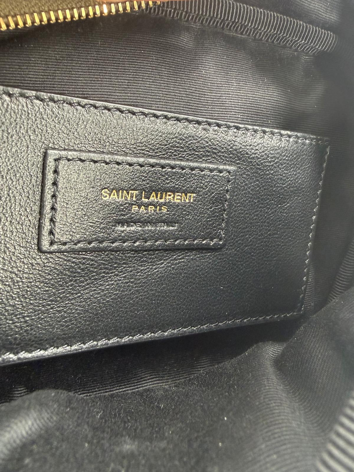 Saint Laurent Cassandre  Small Chain Camera Bag Quilted Leather