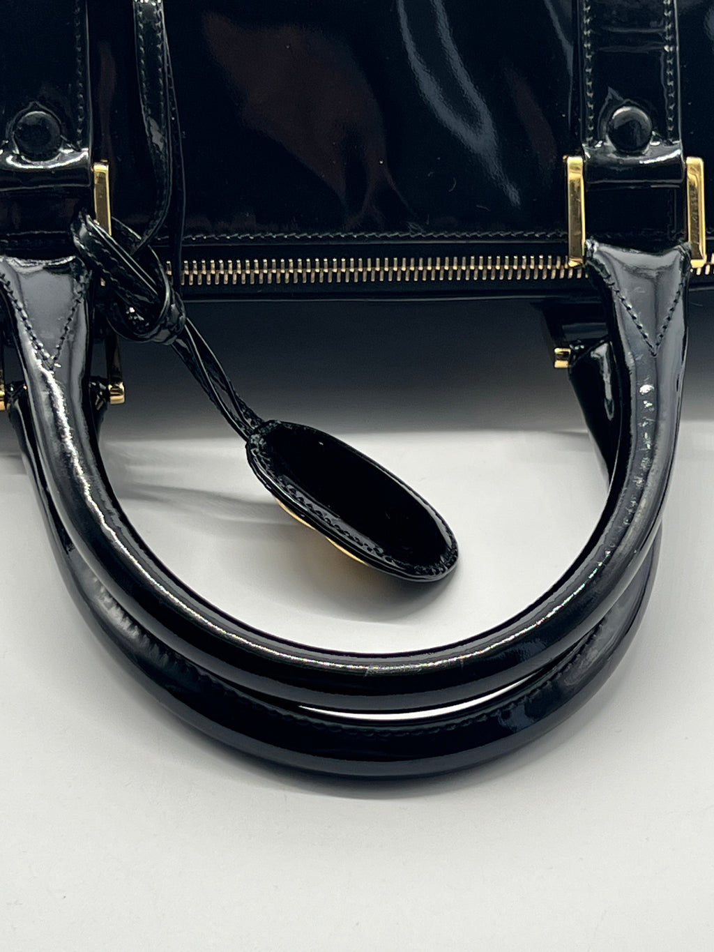 Chanel Boston Vintage Patent Bag