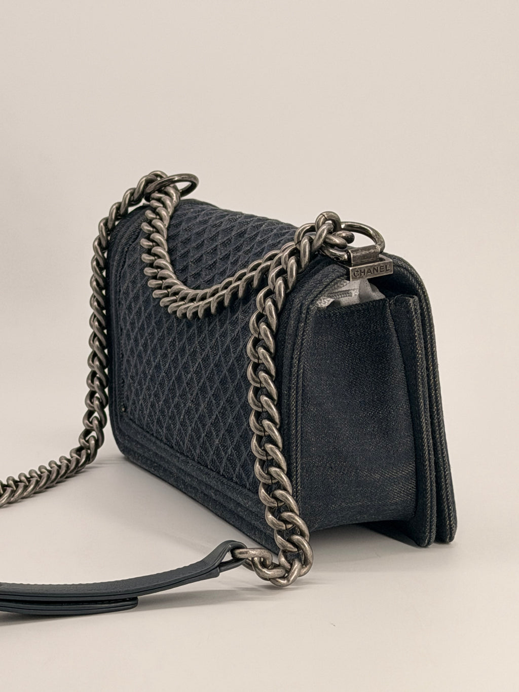 Chanel Denim Medium Boy Flap Bag