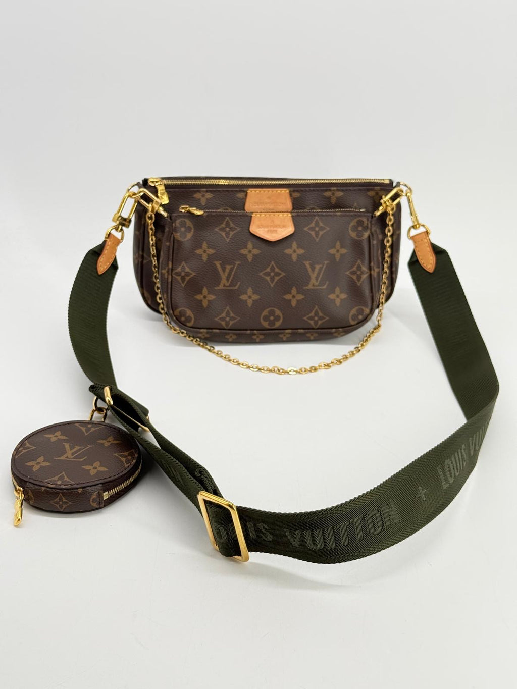 Louis Vuitton Multi Pochette Accessoires Crossbody Bag Monogram Canvas