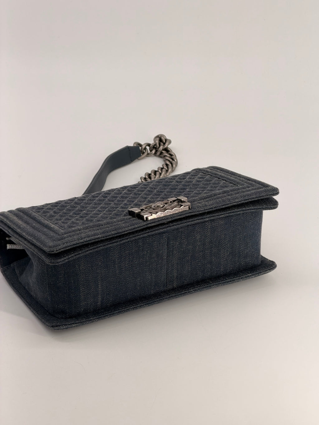 Chanel Denim Medium Boy Flap Bag