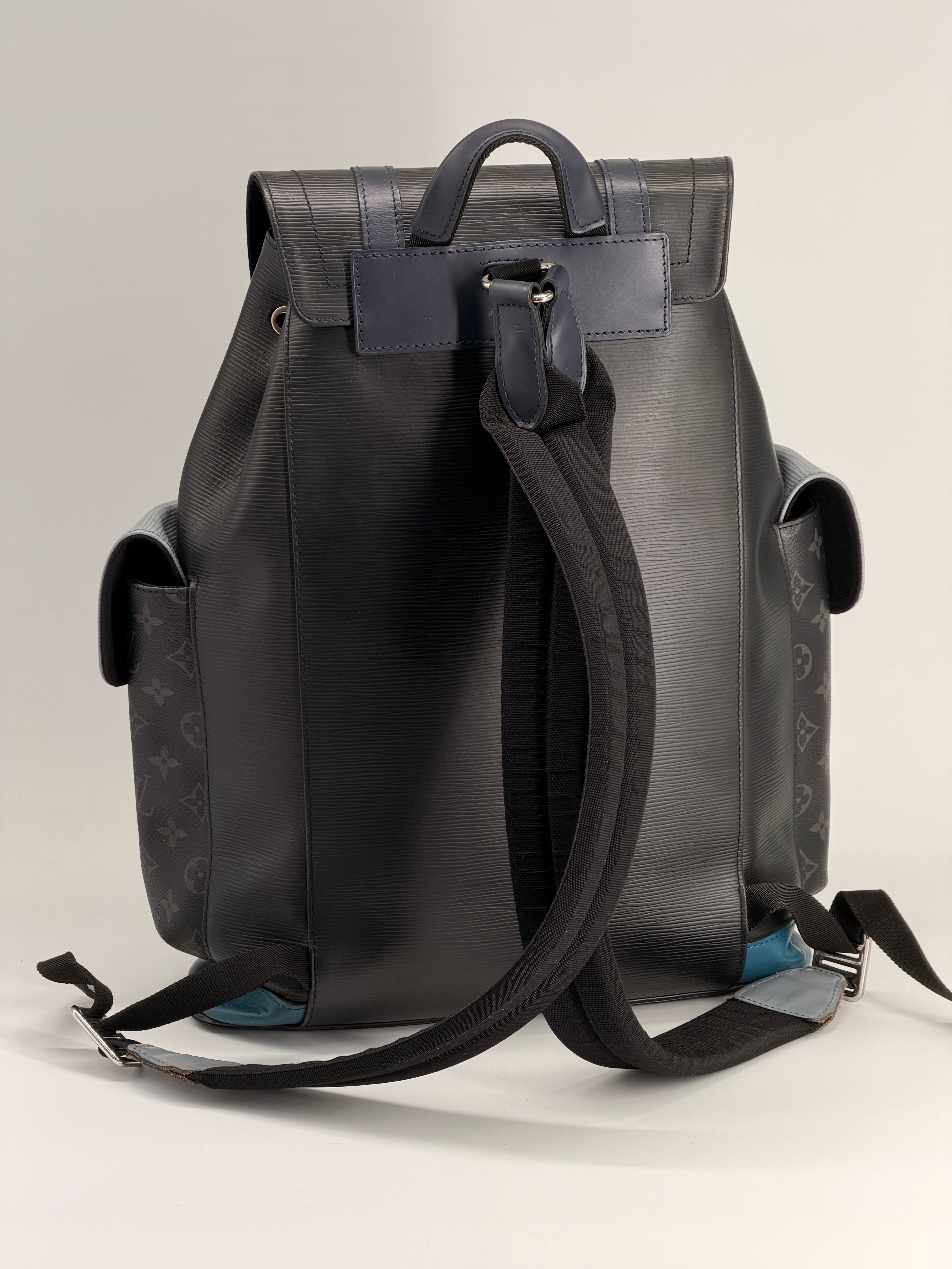 Louis Vuitton Christopher PM Epi Leather Monogram Eclipse Backpack
