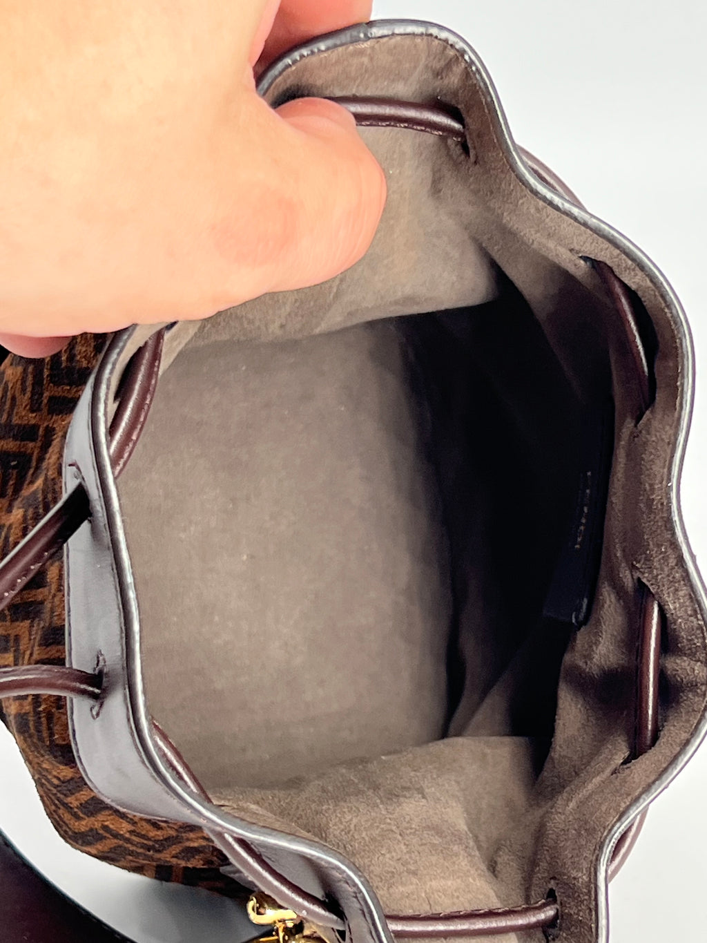 Fendi Mon Tresor Mini Bucket Bag
