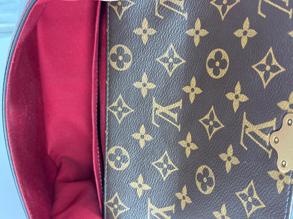 Louis Vuitton Cherrywood BB Red Patent Leather Shoulder Bag