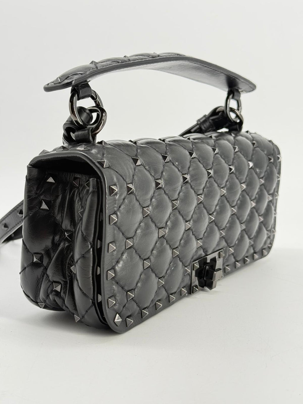 VALENTINO GARAVANI Rockstud Spike Shoulder Handbag