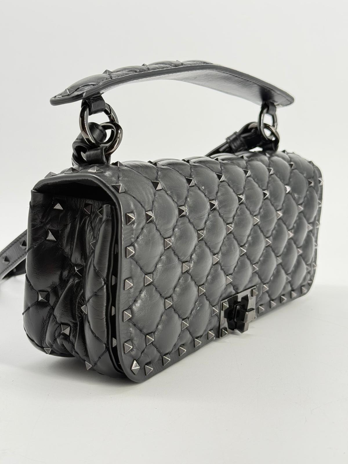 VALENTINO GARAVANI Rockstud Spike Shoulder Handbag