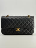 Chanel Caviar Medium Double Flap Shoulder Bag
