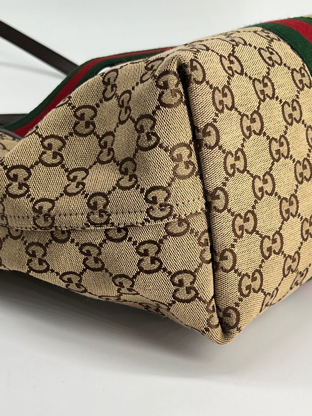 Gucci Giglio Tote GG Canvas Small
