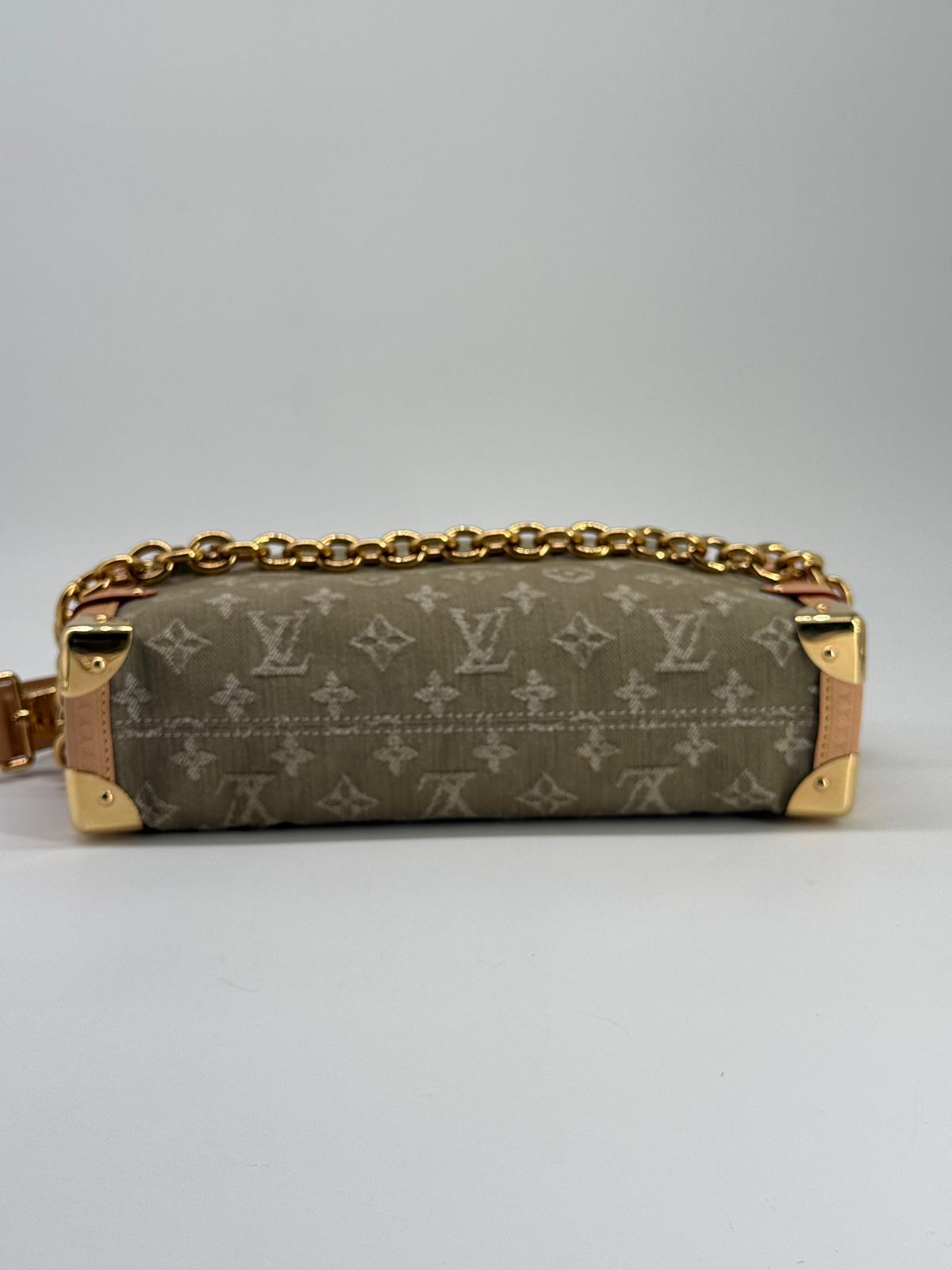 Louis Vuitton Side Trunk MM East-West Fabric Crossbody Bag