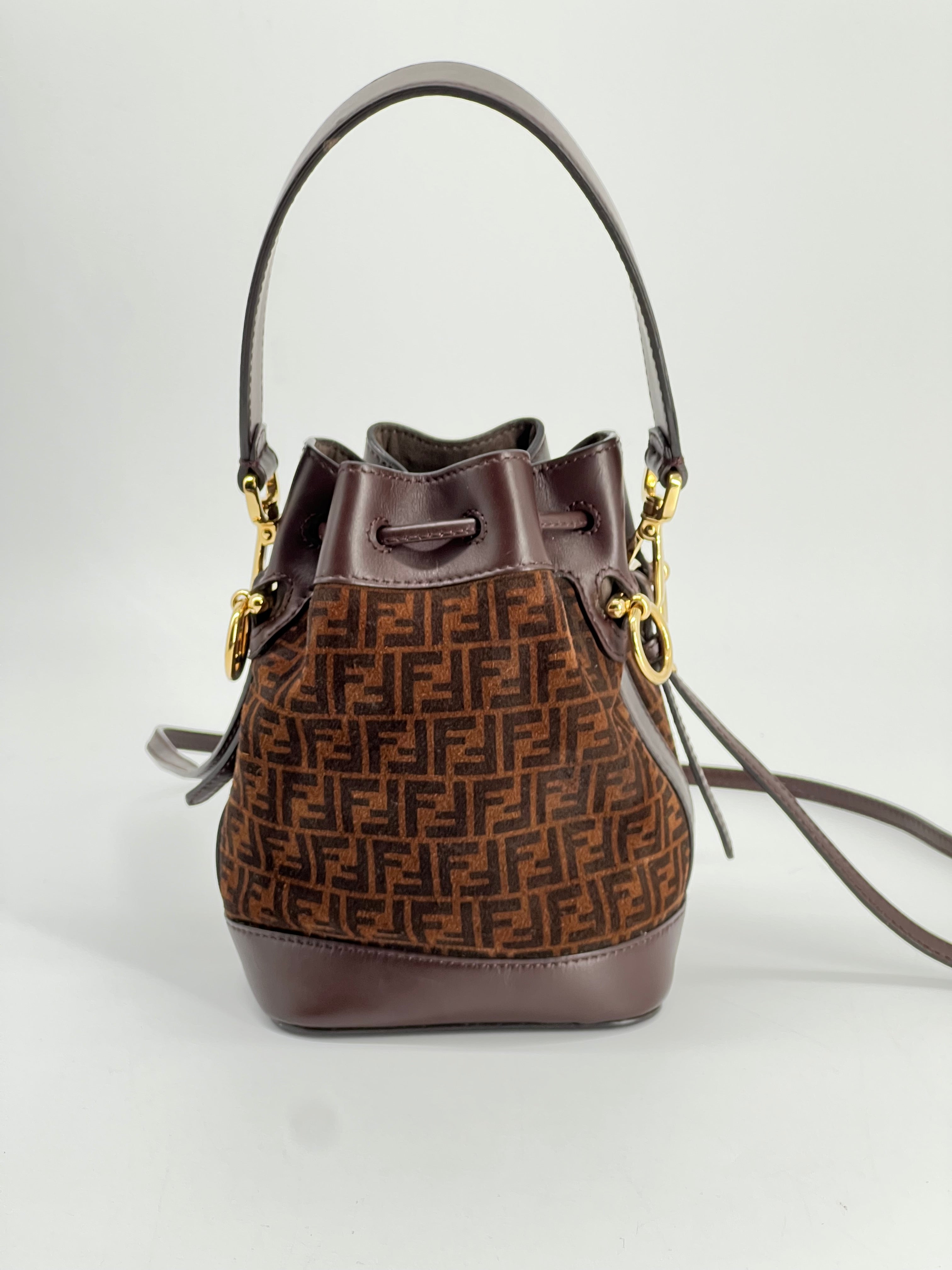 Fendi Mon Tresor Mini Bucket Bag