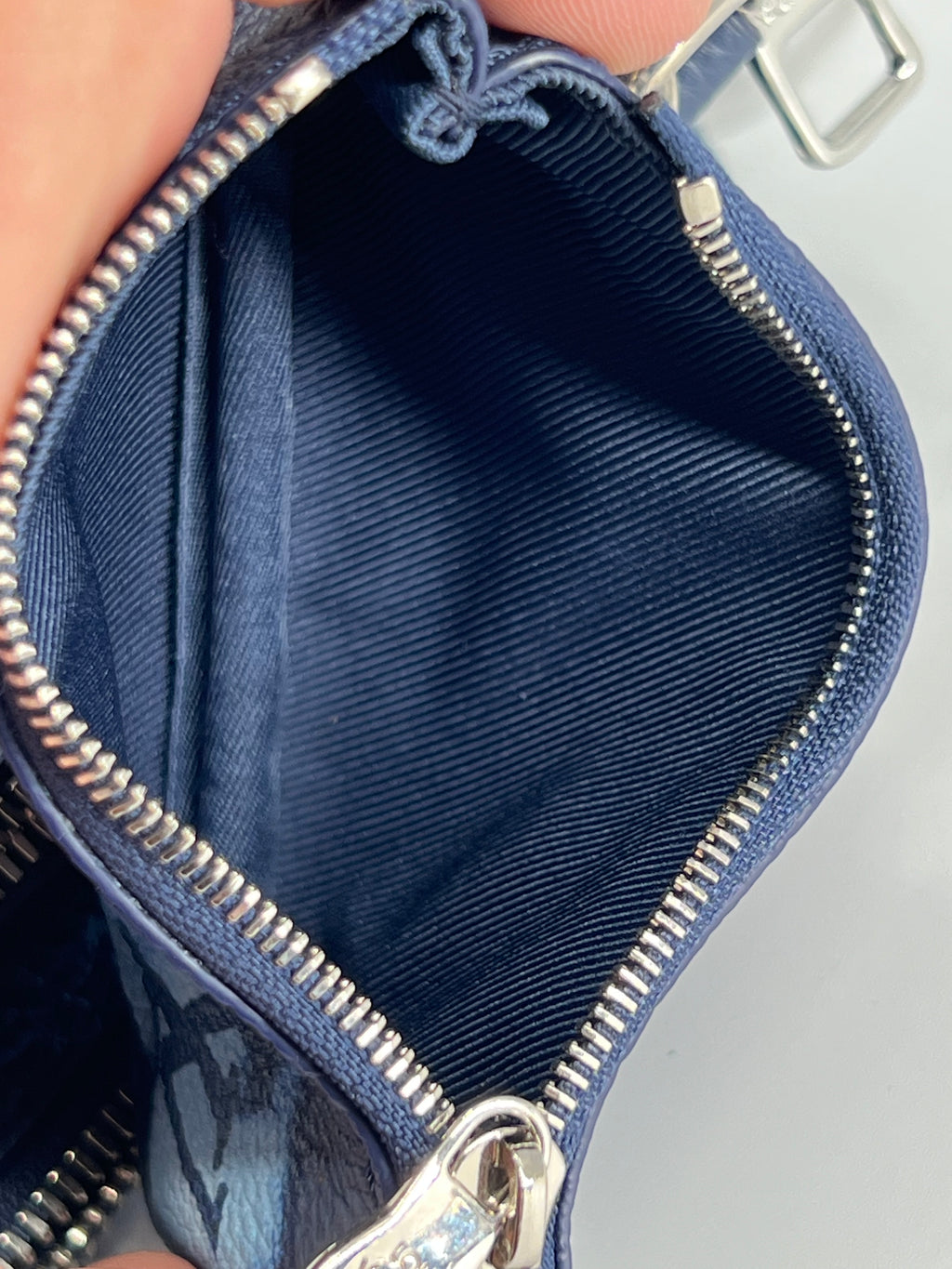 Louis Vuitton Trio Messenger Blue MonogramWatercolor Shoulder Bag