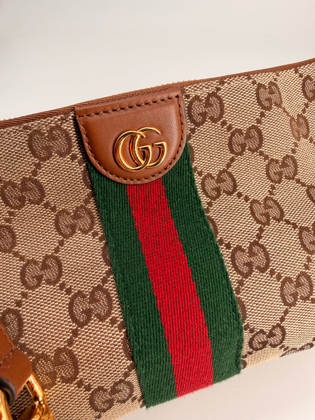 Gucci  Vanity Mini Bag Brown GG Supreme Canvas