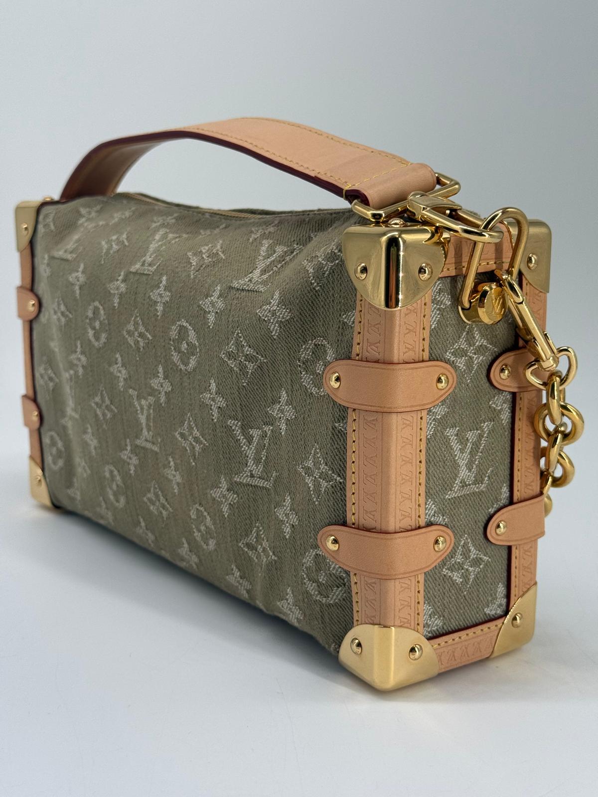Louis Vuitton Side Trunk MM East-West Fabric Crossbody Bag