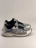 Dior B30 Blue Mesh White Technical Fabric Sneackers Size 44Eu