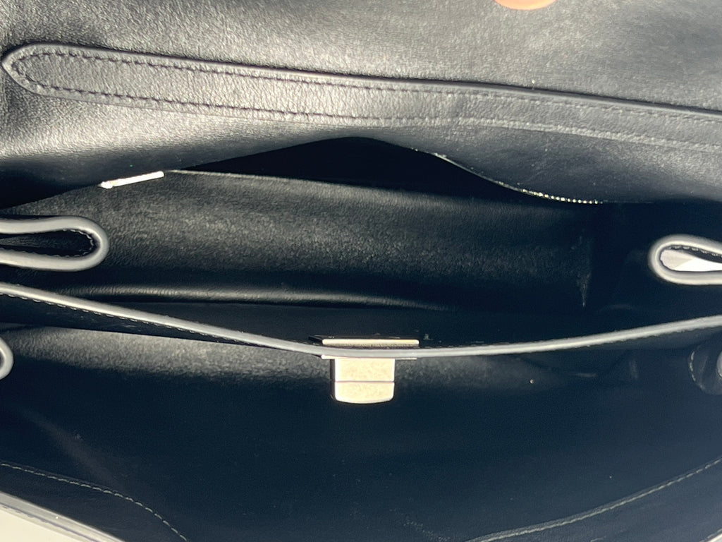 Balenciaga Rodeo Medium Black Leather Shoulder Bag