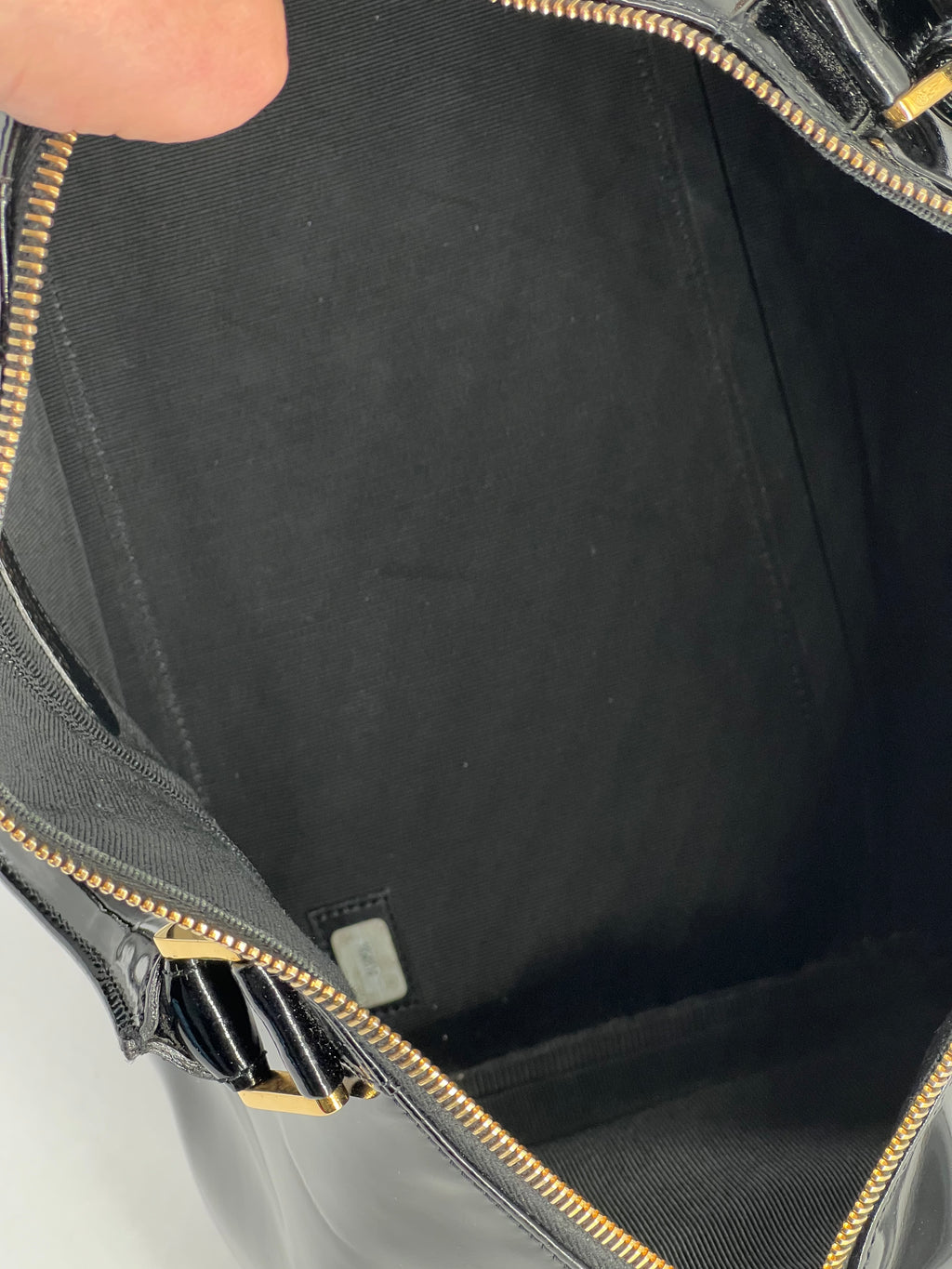 Chanel Boston Vintage Patent Bag
