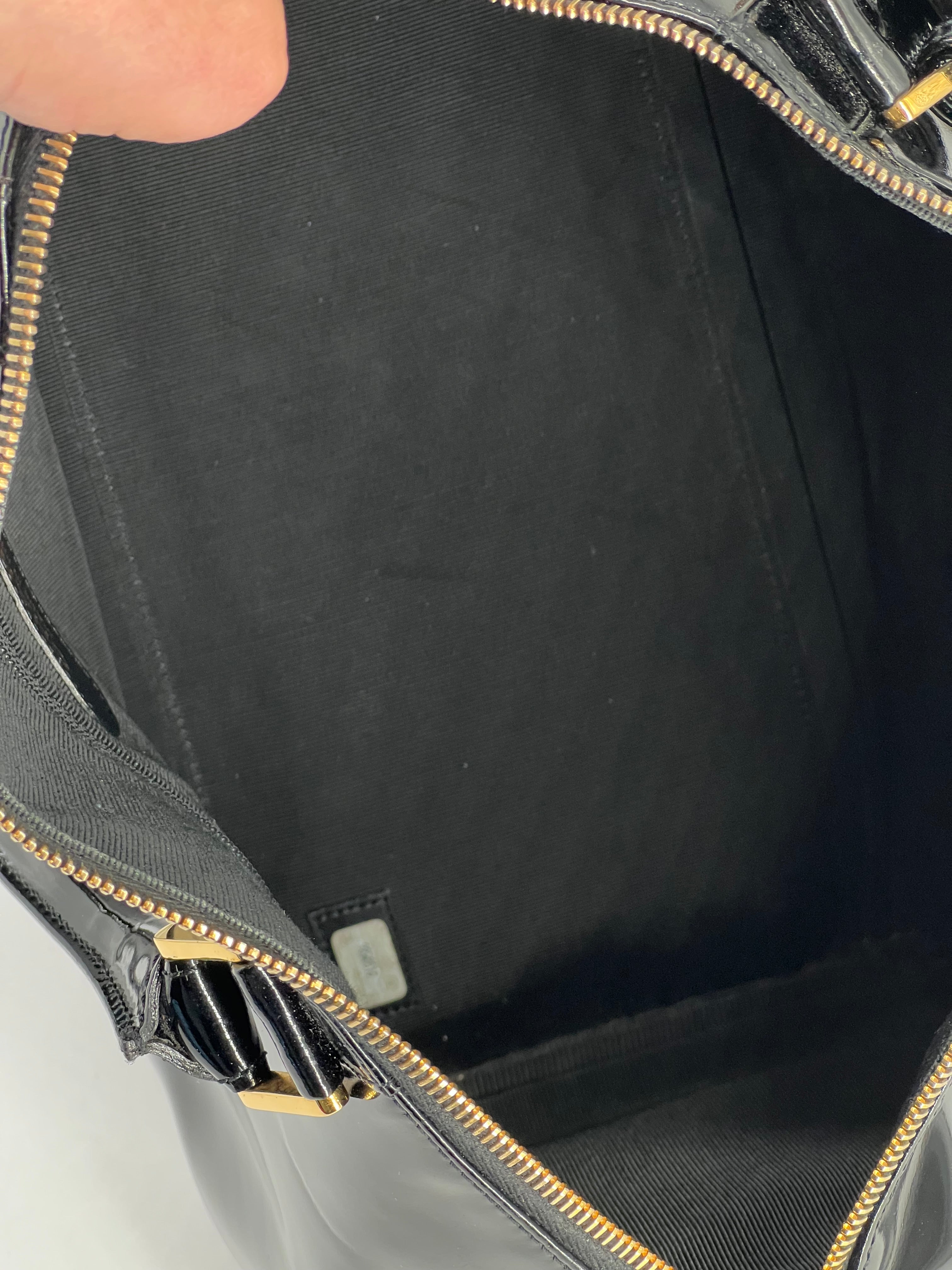 Chanel Boston Vintage Patent Bag