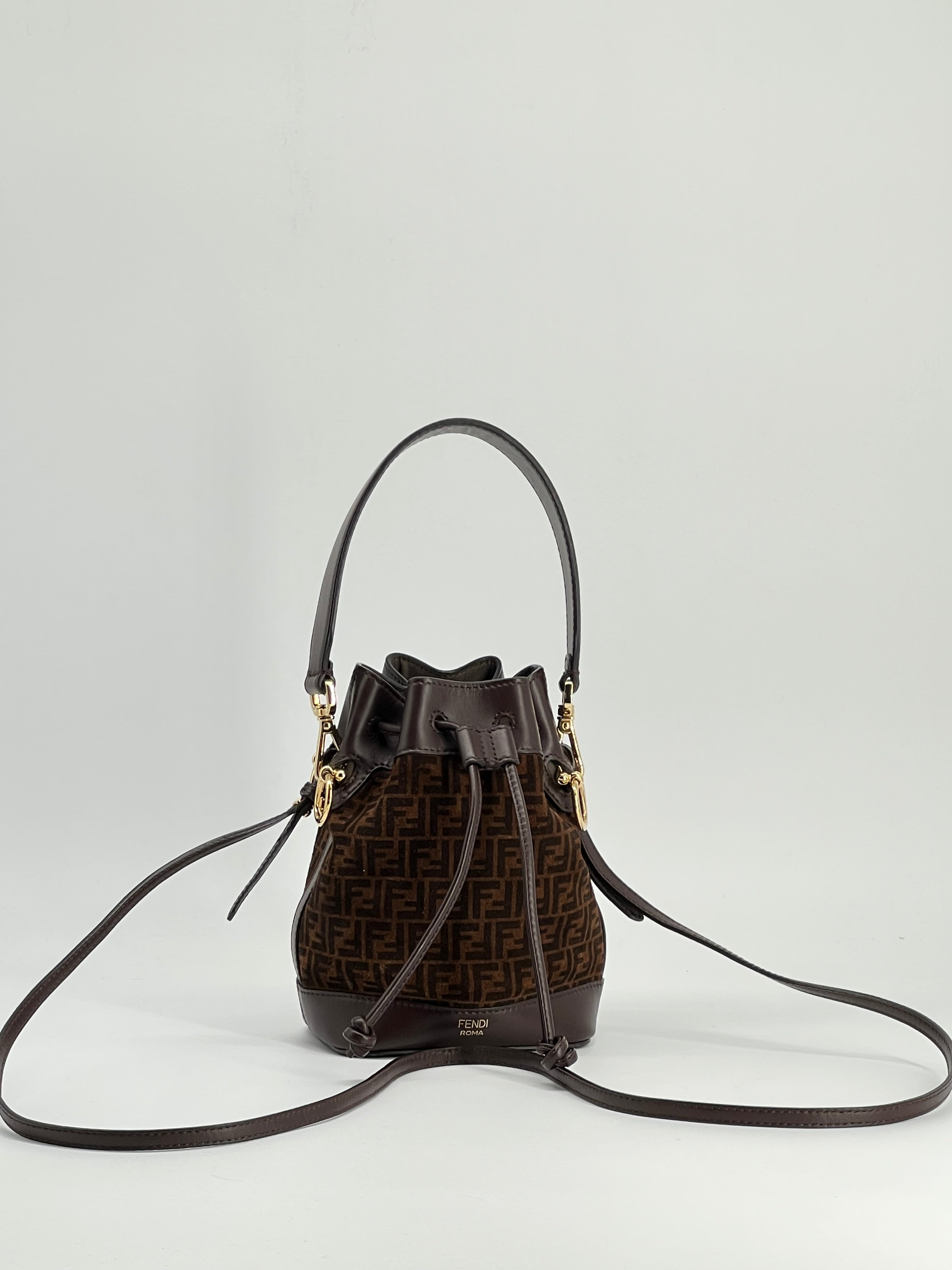 Fendi Mon Tresor Mini Bucket Bag