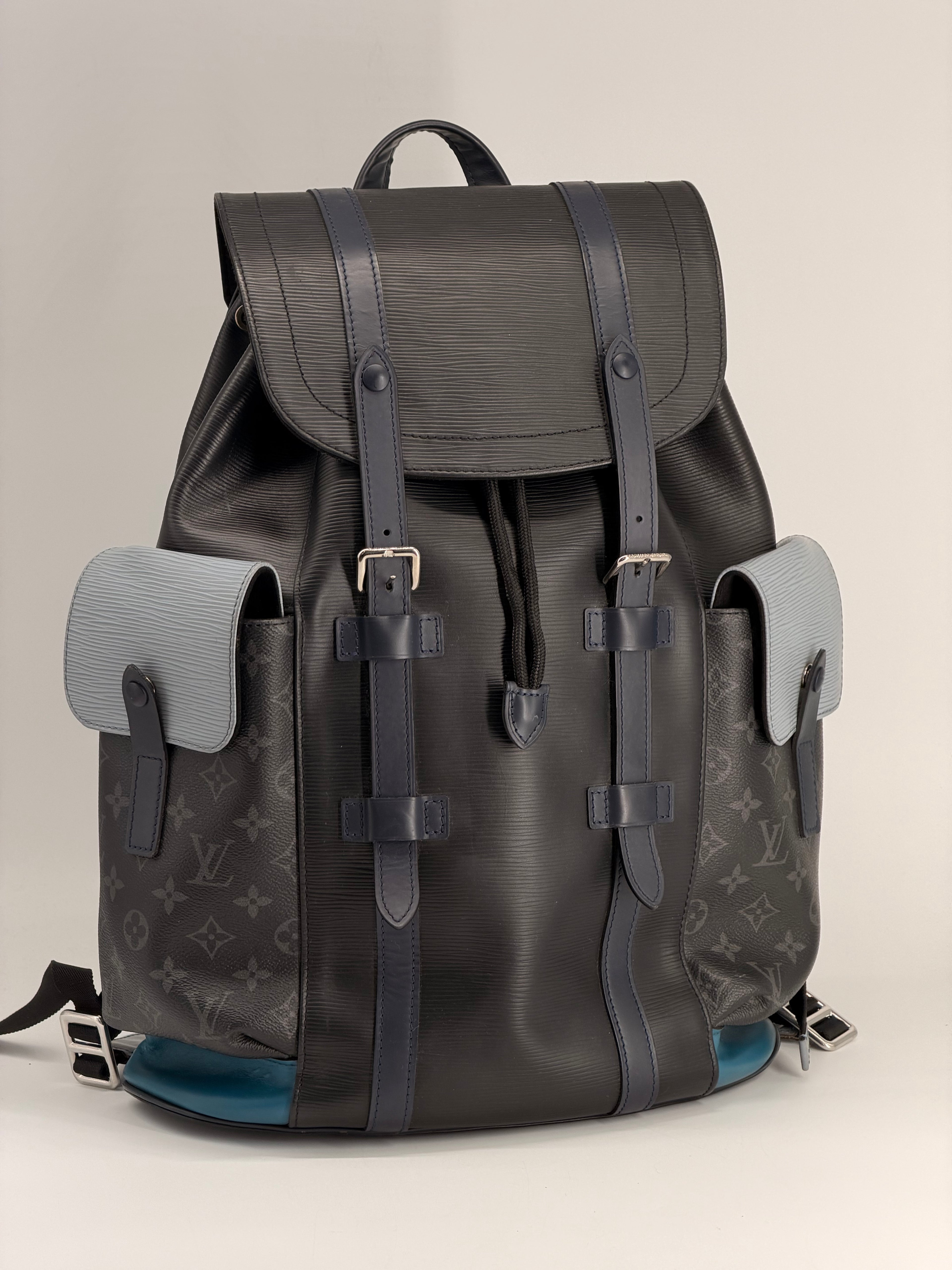 Louis Vuitton Christopher PM Epi Leather Monogram Eclipse Backpack