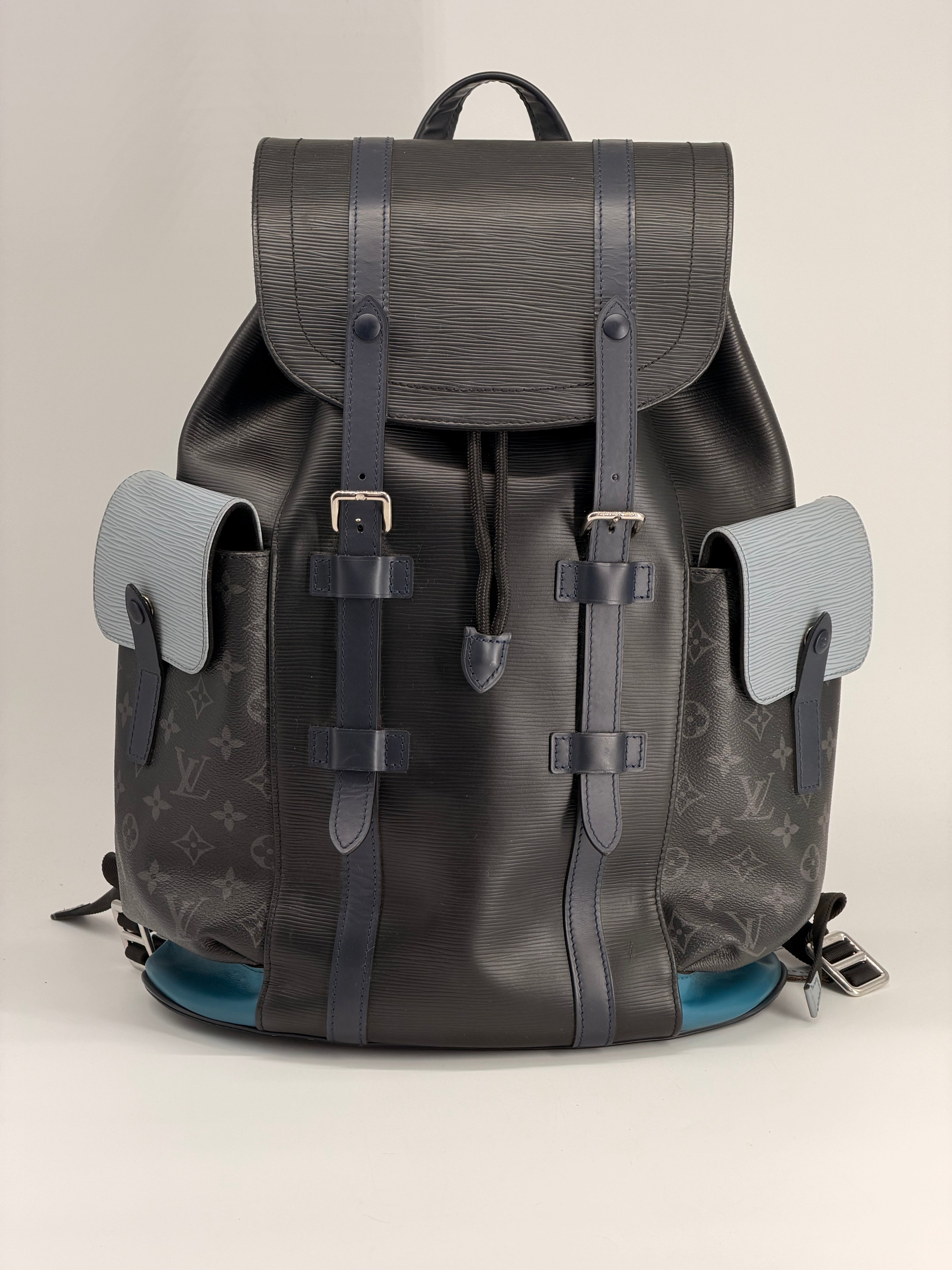 Louis Vuitton Christopher PM Epi Leather Monogram Eclipse Backpack