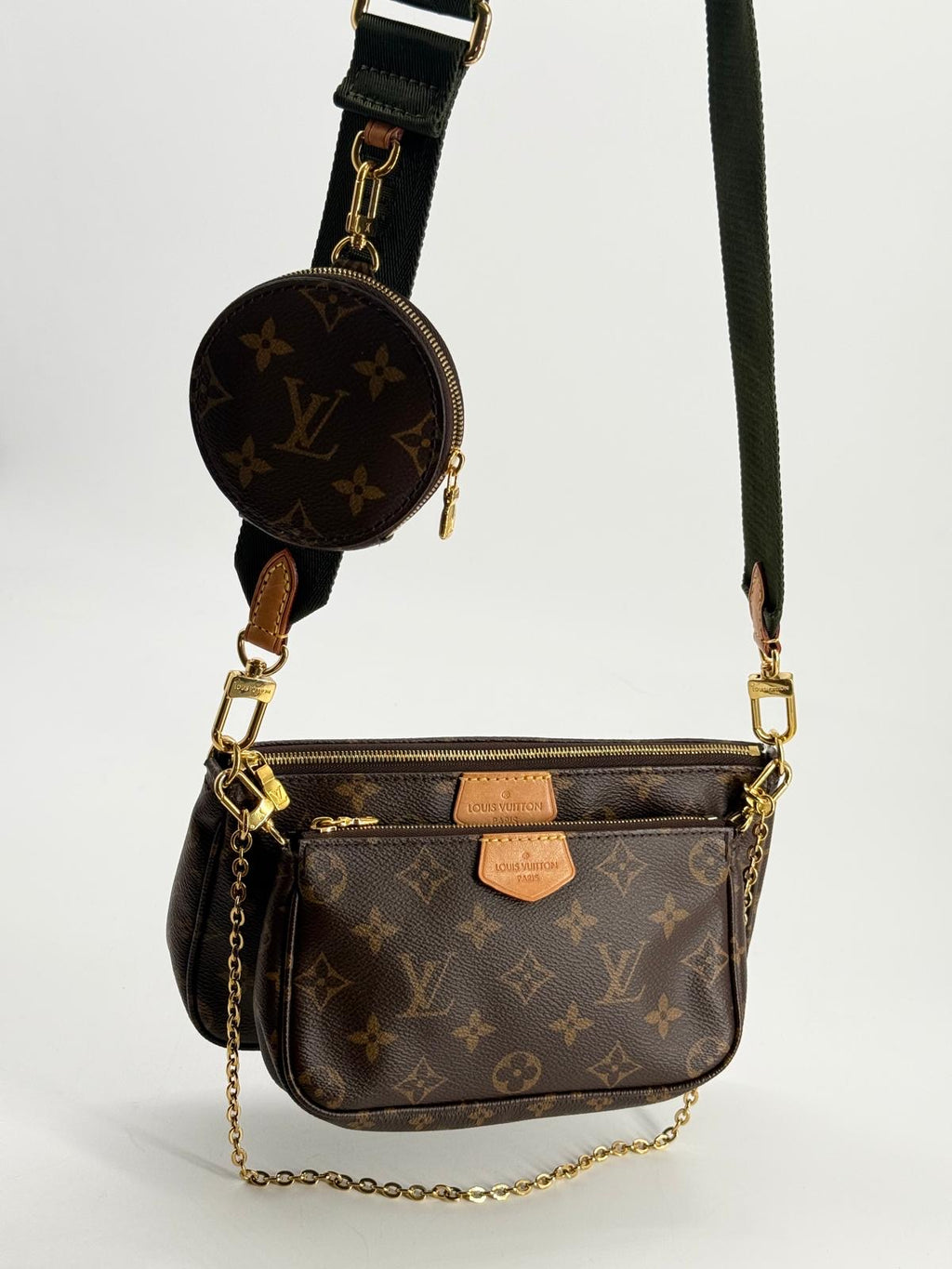 Louis Vuitton Multi Pochette Accessoires Crossbody Bag Monogram Canvas