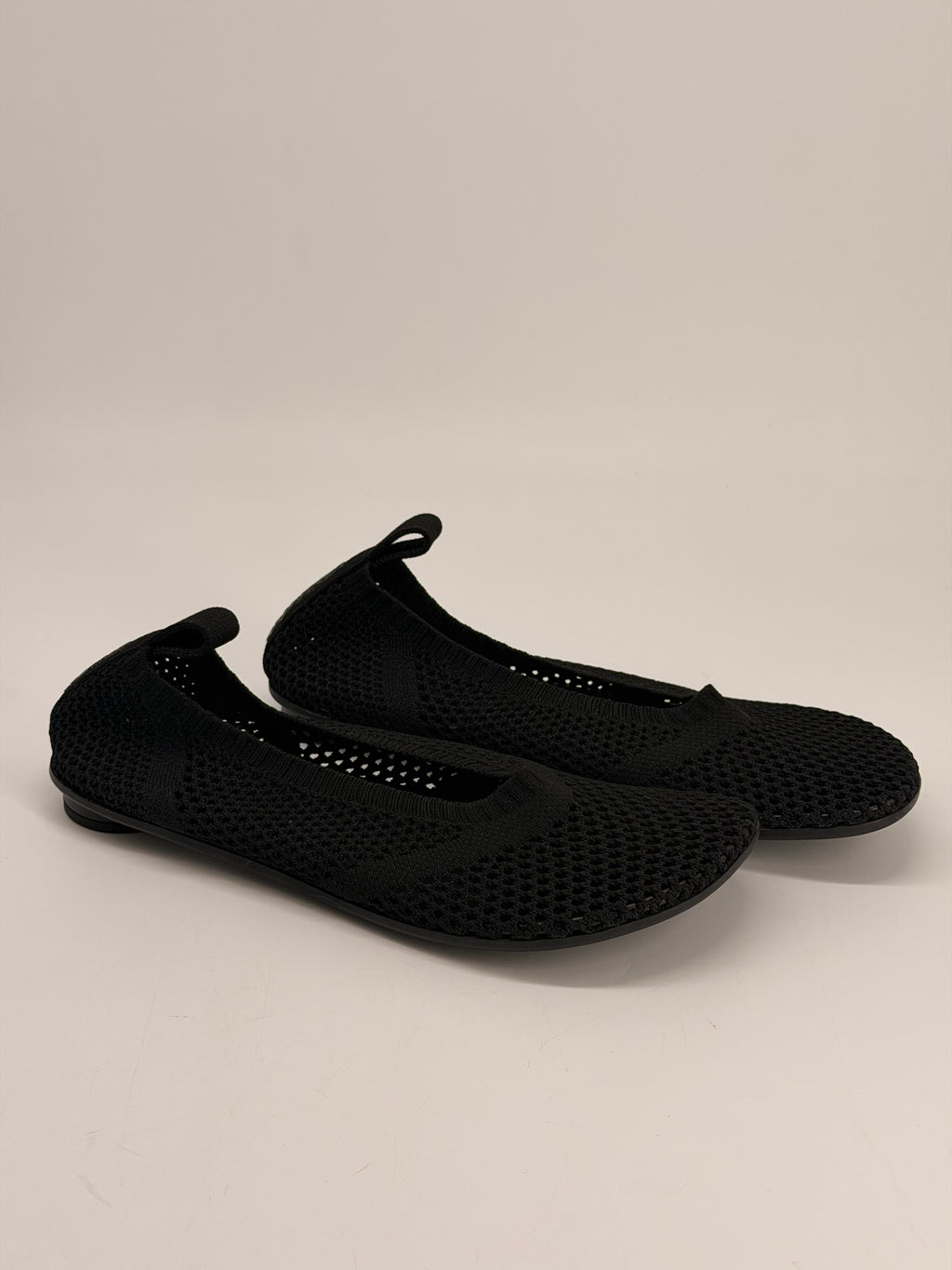 Bottega Veneta Atomic Knit Ballerina Flats Black Size 40