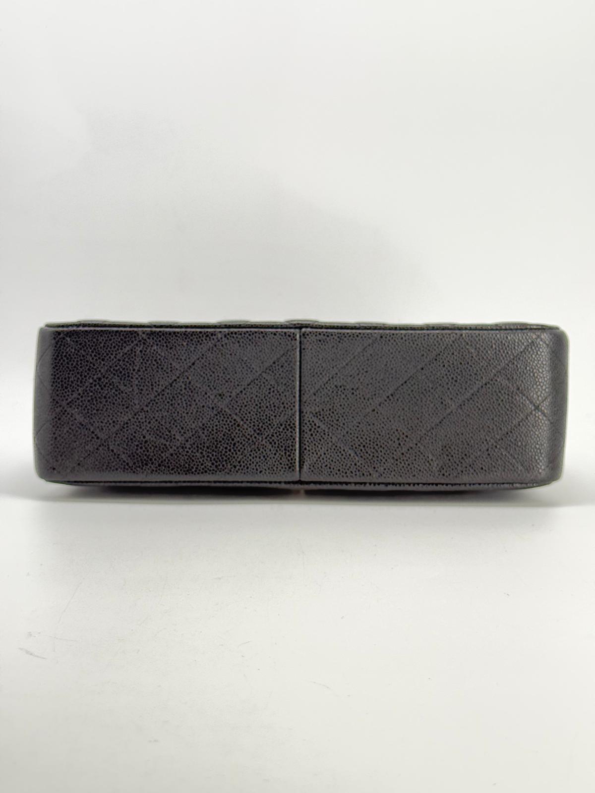 Chanel Jumbo Black Caviar Classic Double Flap Bag