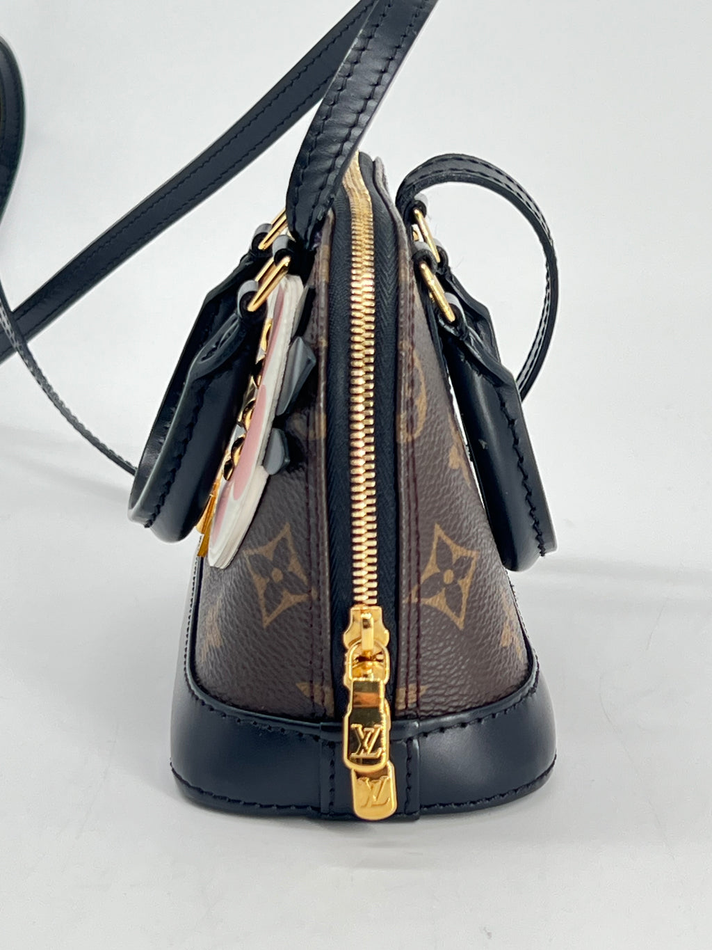 Louis Vuitton Nano Alma Lovely Birds Monogram Canvas Crossbody Bag