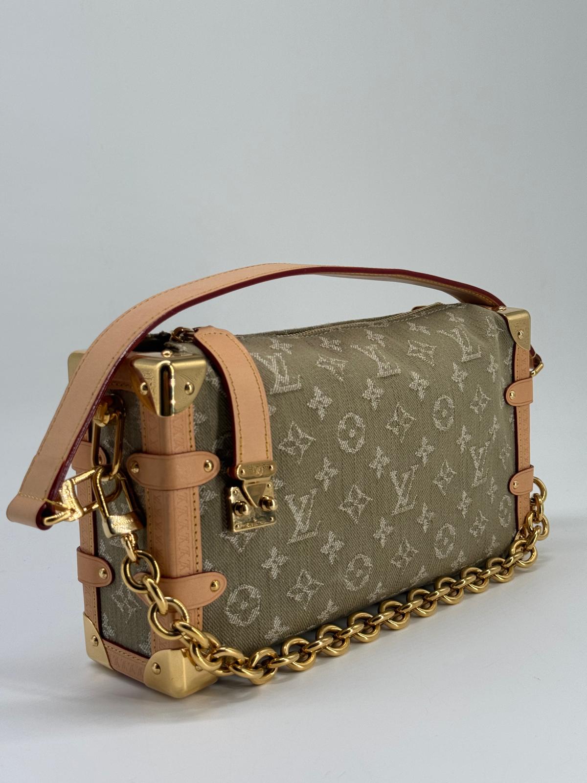Louis Vuitton Side Trunk MM East-West Fabric Crossbody Bag