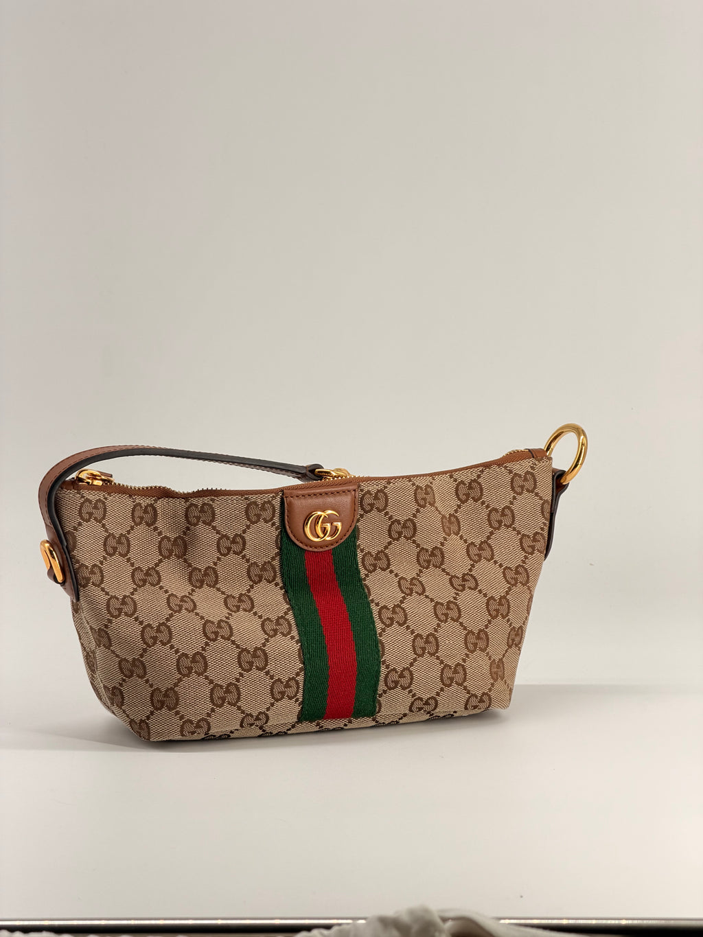 Gucci  Vanity Mini Bag Brown GG Supreme Canvas