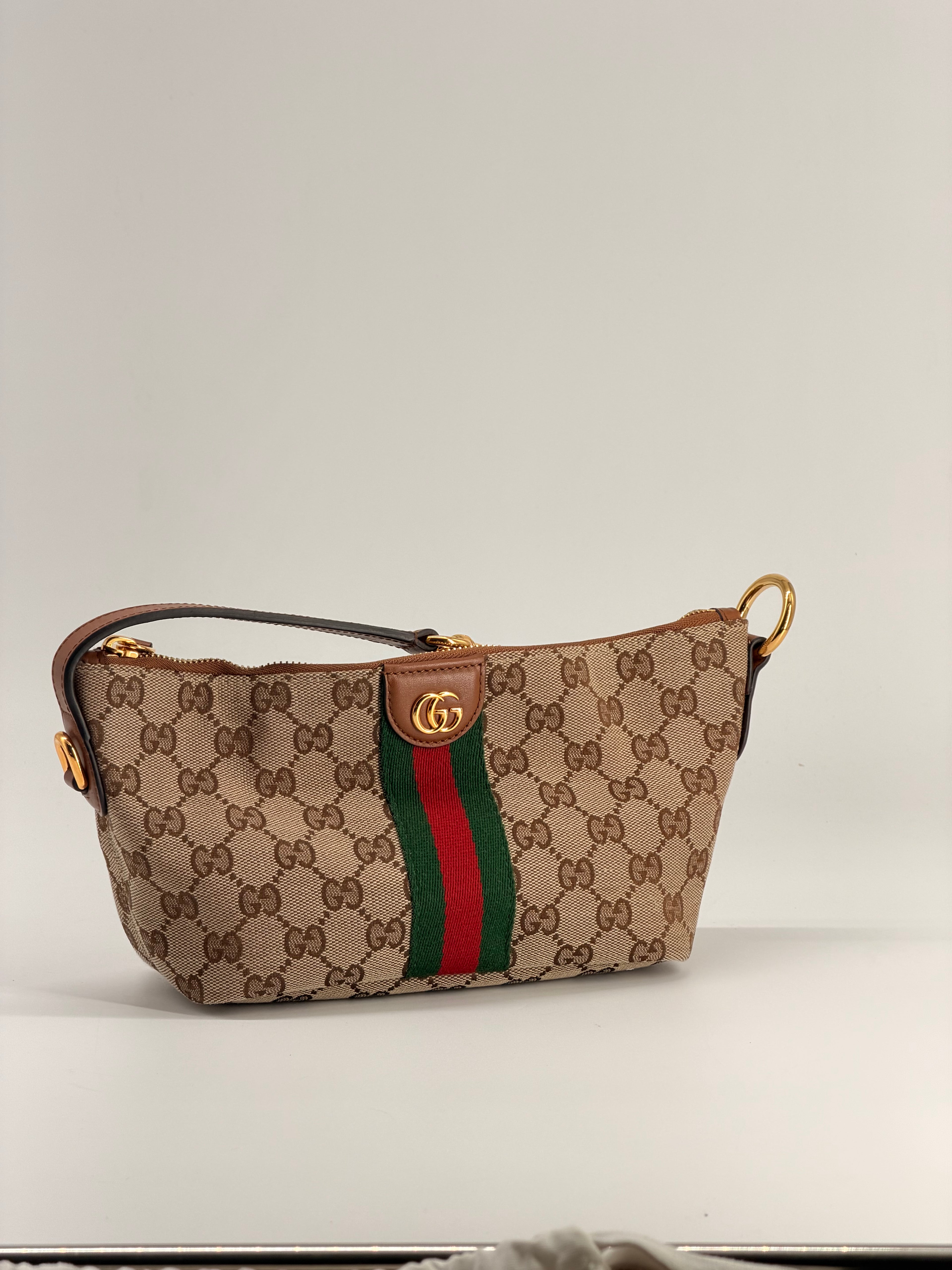 Gucci  Vanity Mini Bag Brown GG Supreme Canvas