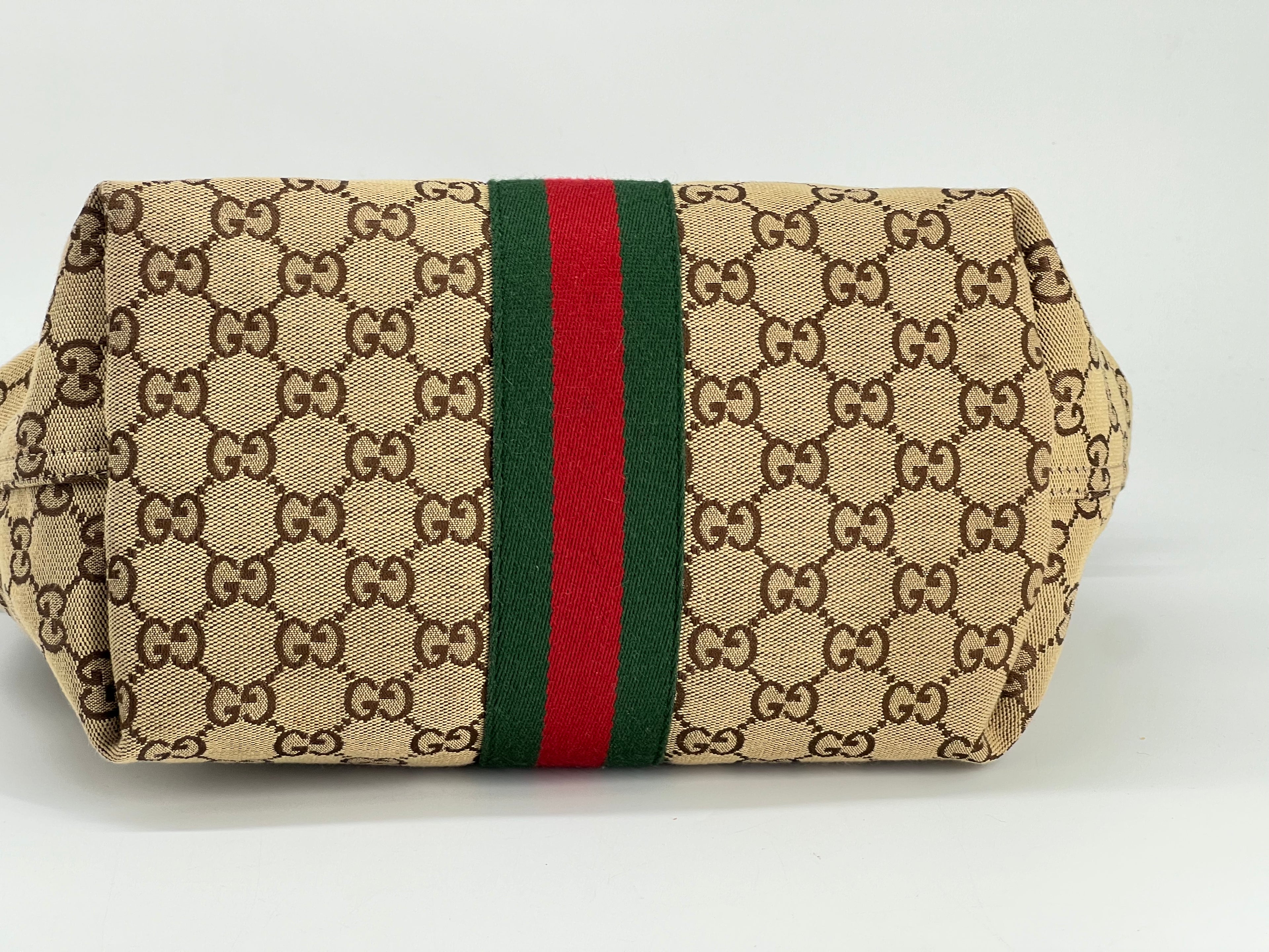Gucci Giglio Tote GG Canvas Small