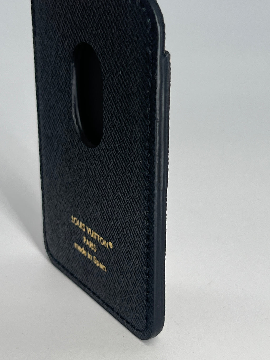 Louis Vuitton Magnetic Card Holder In Monogram Reverse Canvas