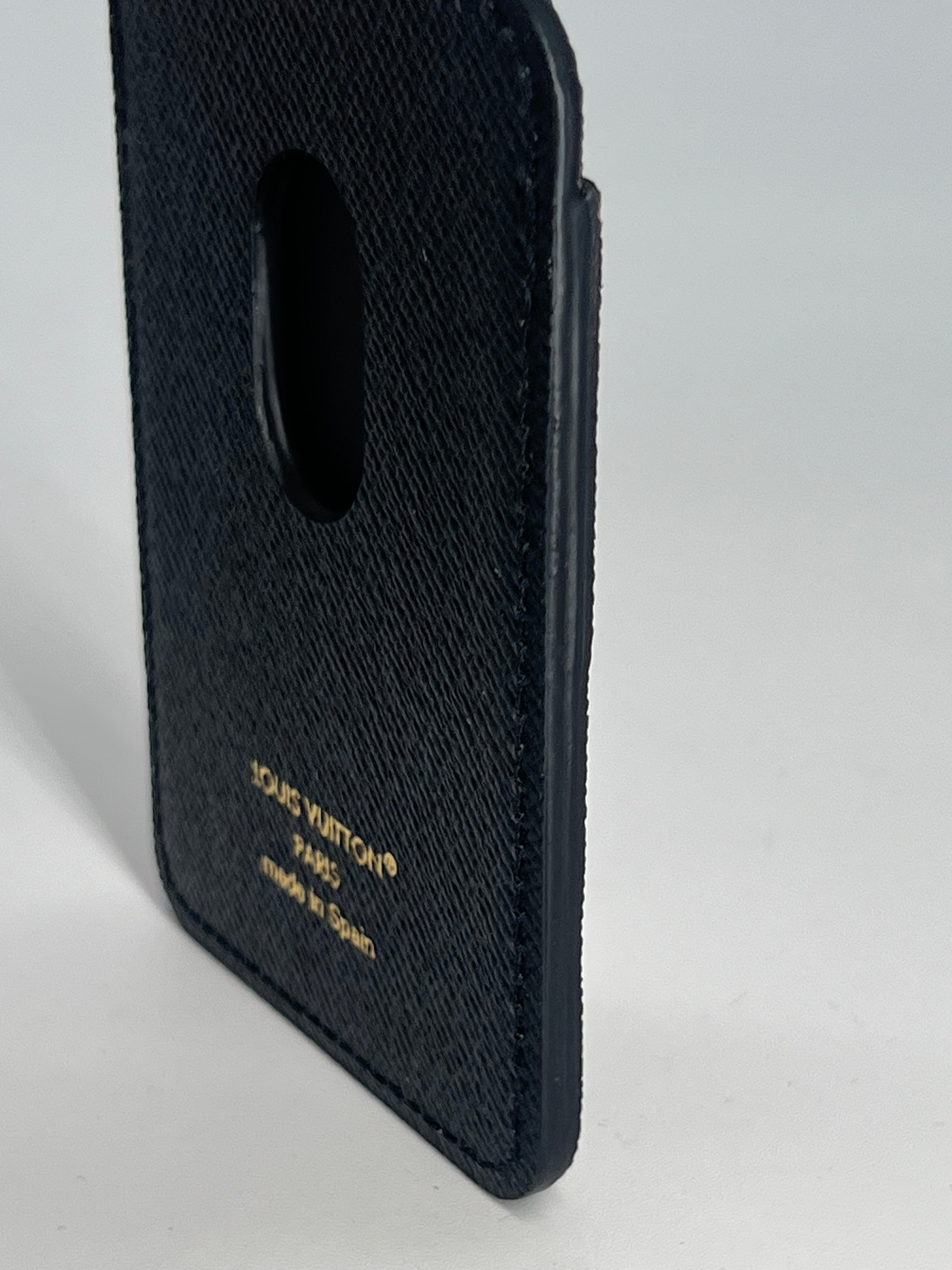 Louis Vuitton Magnetic Card Holder In Monogram Reverse Canvas