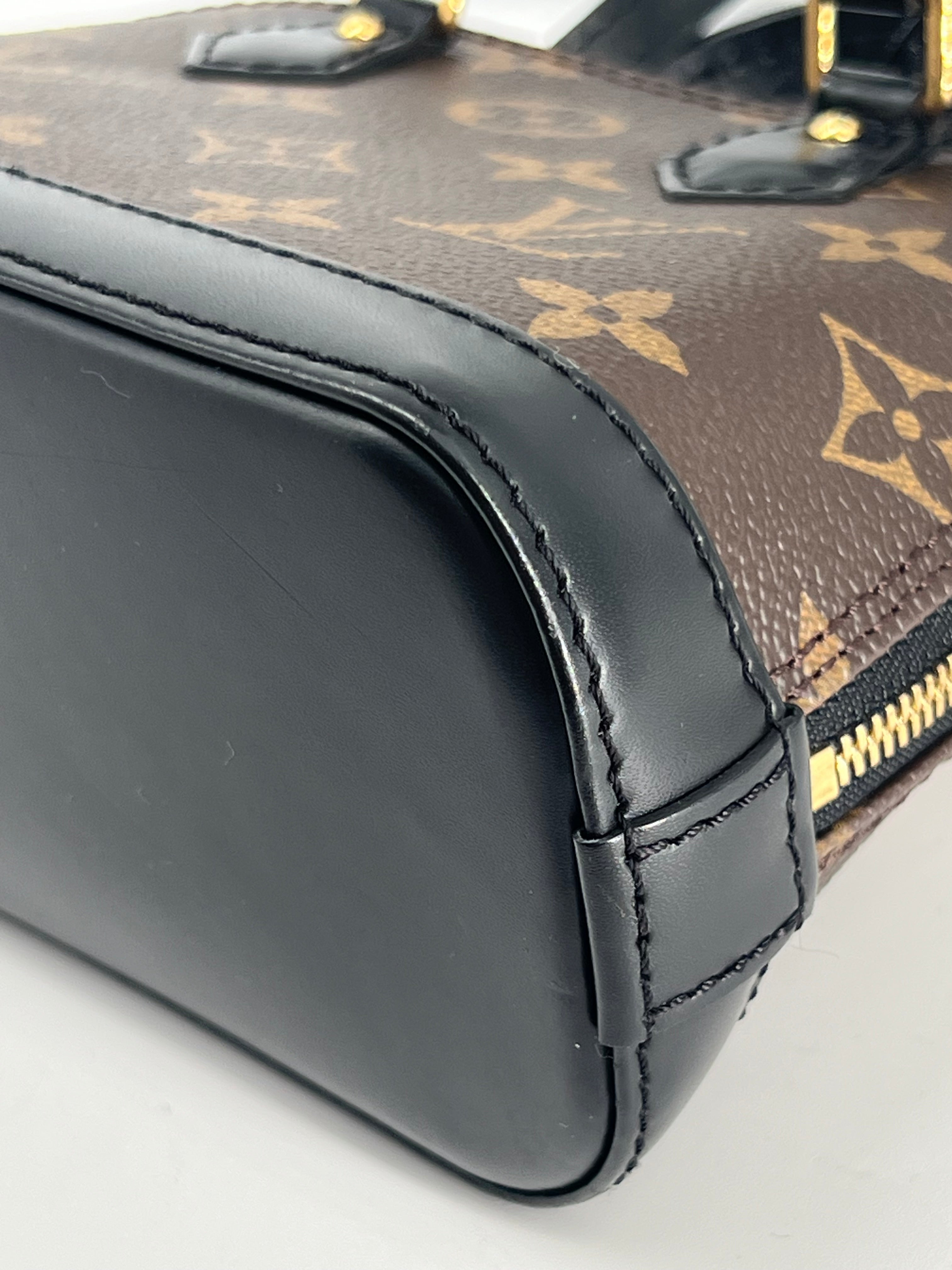 Louis Vuitton Nano Alma Lovely Birds Monogram Canvas Crossbody Bag