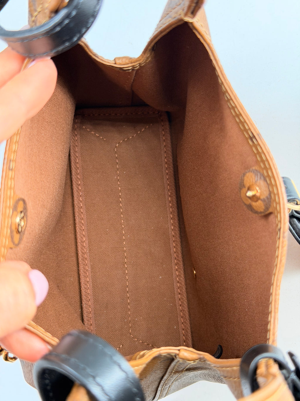 Louis Vuitton Monogram Reverse Atlantis BB Shoulder Bag